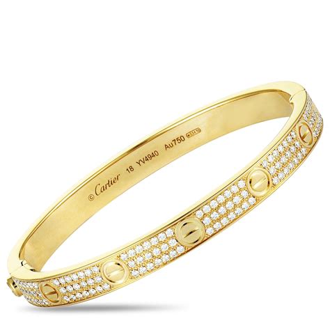 cartier bangle 18k price|cartier love bracelet price.